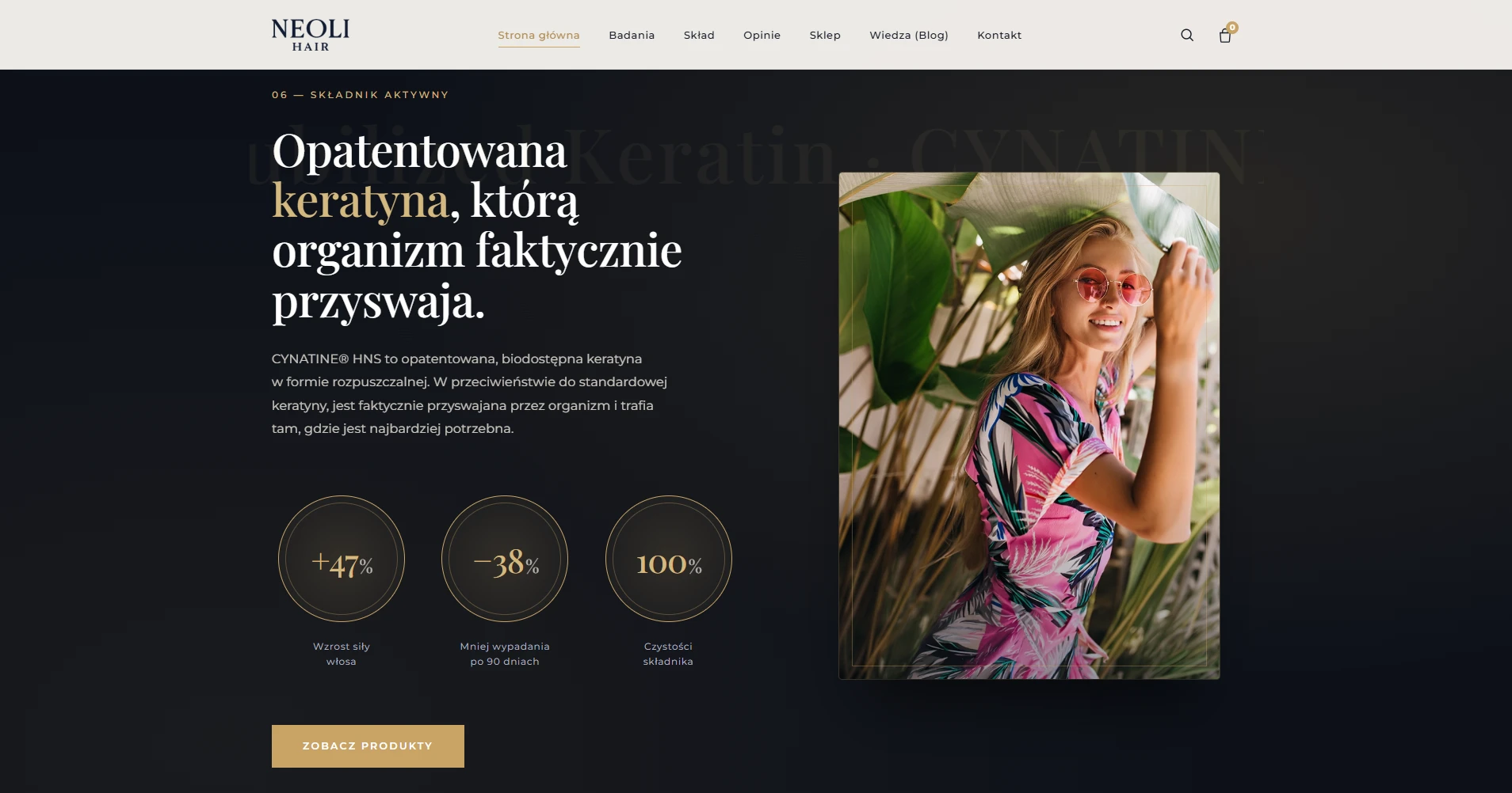 Sekcja składnika aktywnego