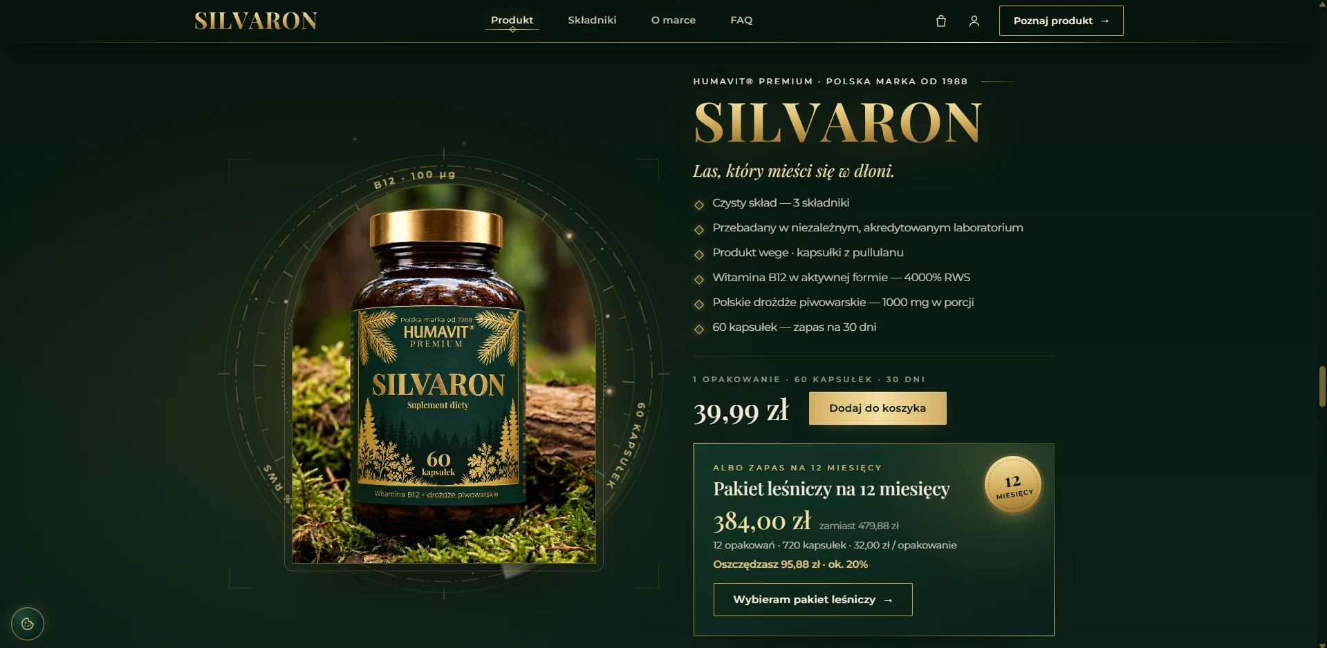 Karta produktu Silvaron z pakietem leśniczym